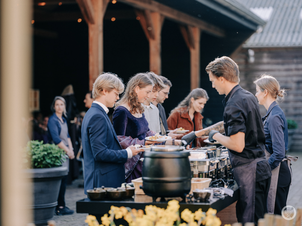 BBQ buffet chef