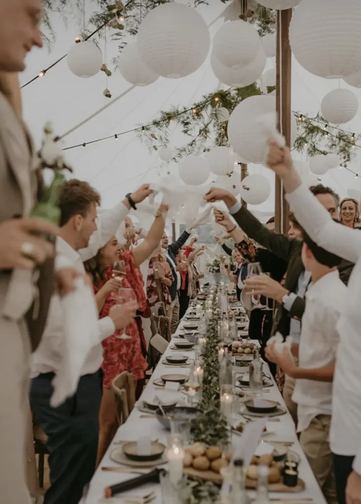 Italiaans Diner aan Lange Tafels