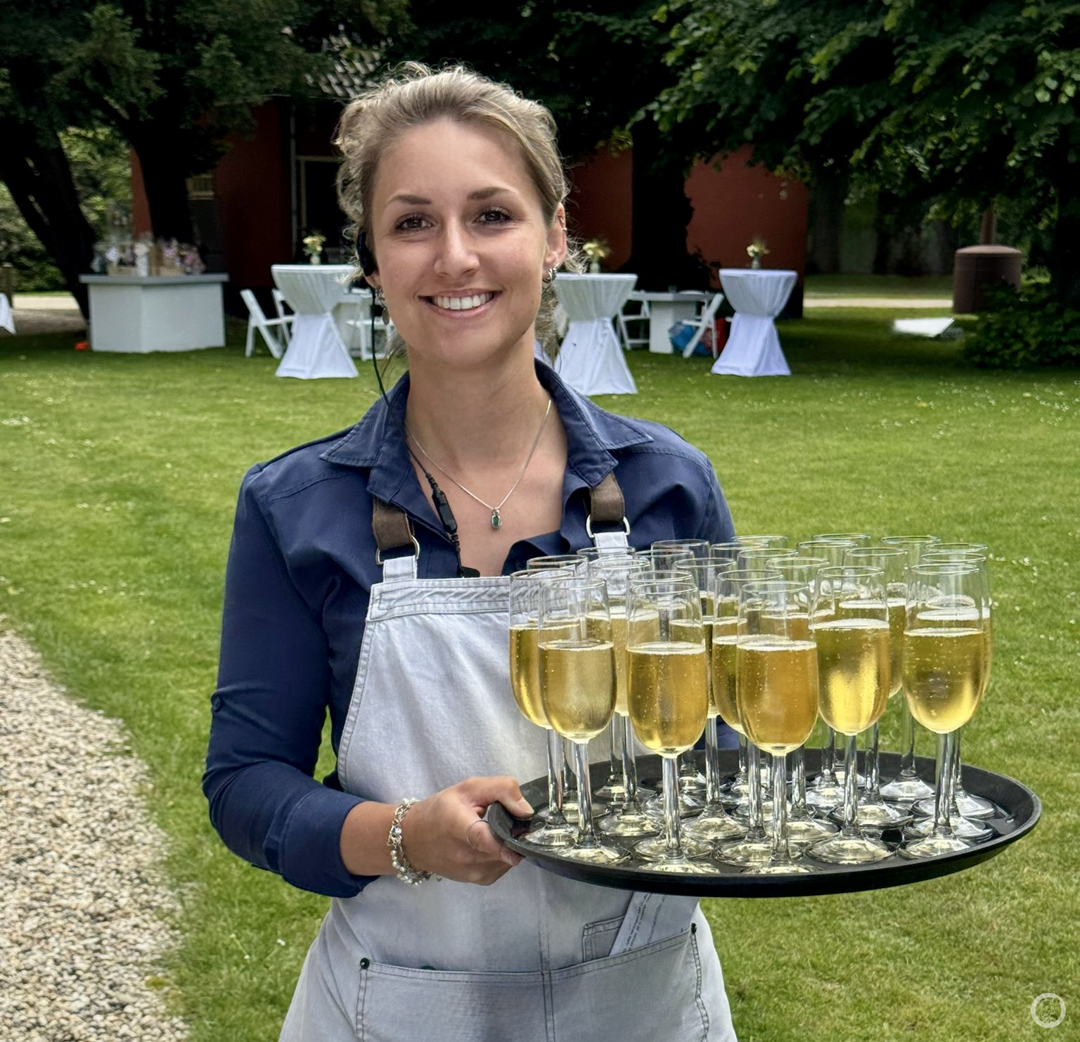 Partymanager Julia Janssen.